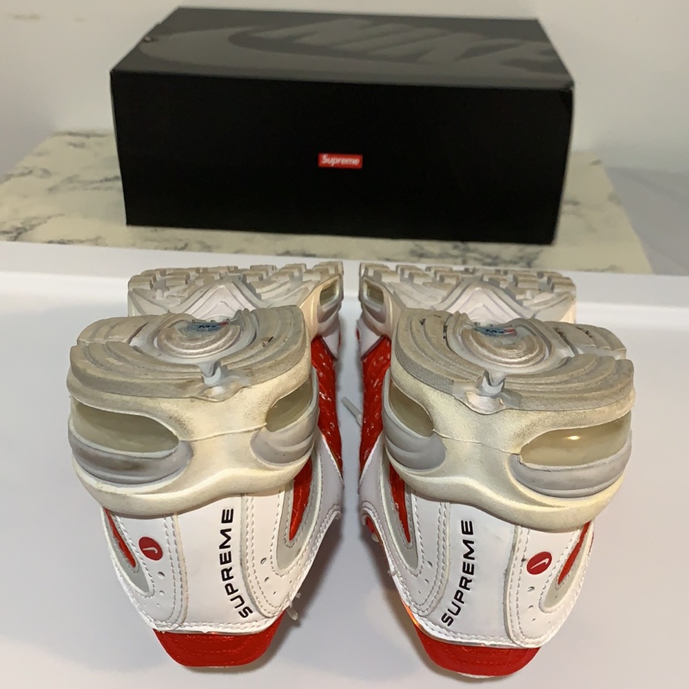 Supreme x Nike Air Max Tailwind IV Red White - Picture 10 of 16